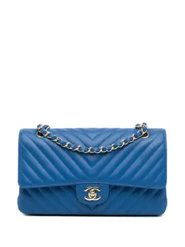 CHANEL Pre-Owned: Голубая сумка 