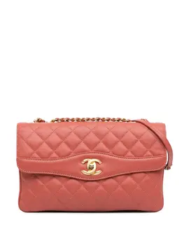 CHANEL Pre-Owned: Розовая сумка 