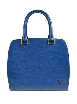 Louis Vuitton Pre-Owned: Голубая сумка 