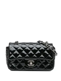 CHANEL Pre-Owned: Чёрная сумка через плечо 