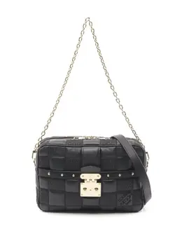 Louis Vuitton Pre-Owned: Чёрная сумка 