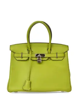 Hermès Pre-Owned: Зелёная сумка 