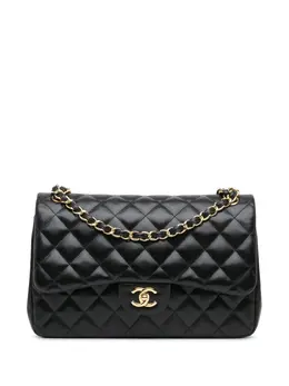 CHANEL Pre-Owned: Чёрная сумка 