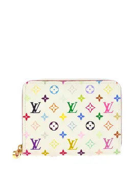 Louis Vuitton Pre-Owned: Белый кошелёк 