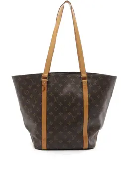 Louis Vuitton Pre-Owned: Коричневая сумка-шоппер 