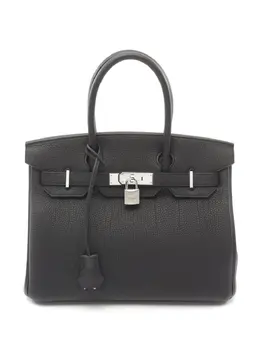 Hermès Pre-Owned: Чёрная сумка 