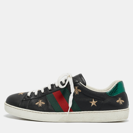 Gucci: Чёрные кроссовки  Ace