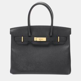 Hermes: Чёрная сумка  Birkin 30