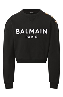 Balmain: Хлопковый свитшот 