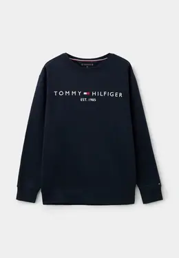 Tommy Hilfiger: Синий свитшот 