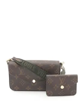 Louis Vuitton Pre-Owned: Коричневая сумка 