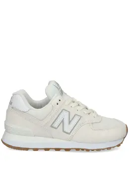 New Balance: Светлые кроссовки  574