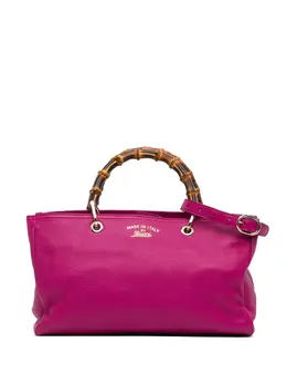 Gucci Pre-Owned: Розовая сумка-шоппер 