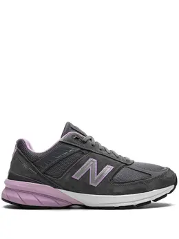New Balance: Тёмные кроссовки 