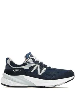 New Balance: Голубые кроссовки 