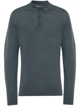 AllSaints: Голубое поло  Mode