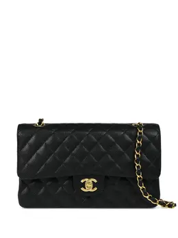 CHANEL Pre-Owned: Чёрная сумка 