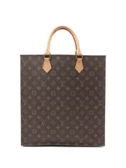 Louis Vuitton Pre-Owned: Коричневая сумка-шоппер 