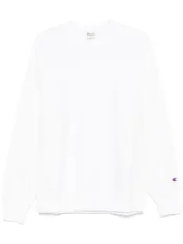 Champion: Белый свитшот 