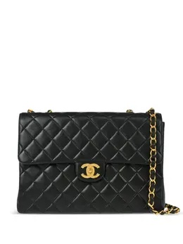 CHANEL Pre-Owned: Чёрная сумка 