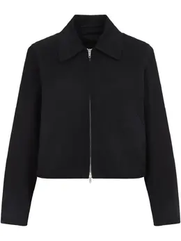 Balenciaga: Чёрная куртка 