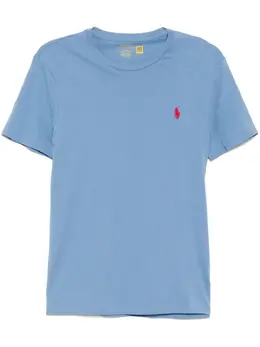 Polo Ralph Lauren: Голубая футболка 