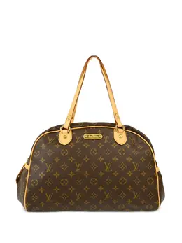 Louis Vuitton Pre-Owned: Коричневая сумка-шоппер 