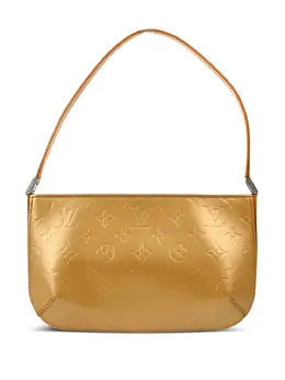 Louis Vuitton Pre-Owned: Серебристая сумка 