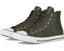 Converse: Зелёные кроссовки  Chuck Taylor All Star