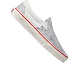 Vans: Серые кроссовки  Classic Slip On