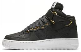 Nike: Чёрные кроссовки  Air Force 1