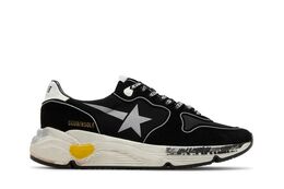 Golden Goose: Чёрные кроссовки  Running Sole