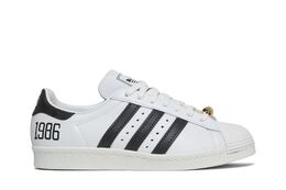 Adidas: Белые кроссовки  Superstar 80s