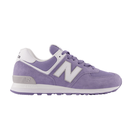 New Balance: Фиолетовые кроссовки  574