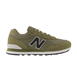 New Balance: Зелёные кроссовки  515