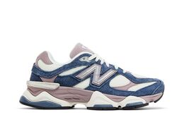 New Balance: Синие кроссовки  9060