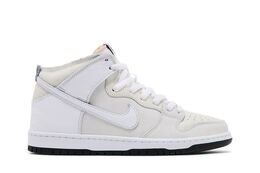 Nike: Белые кроссовки  Dunk High