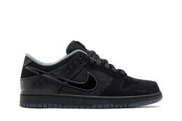 Nike: Чёрные кроссовки  Dunk Low