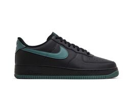 Nike: Зелёные кроссовки  Air Force 1