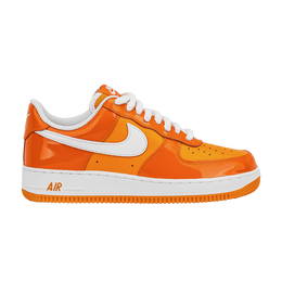 Nike: Оранжевые кроссовки  Air Force 1