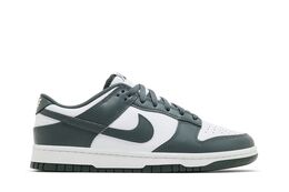 Nike: Зелёные кроссовки  Dunk Low