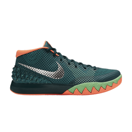 Nike: Зелёные кроссовки  Kyrie 1