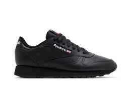 Reebok: Чёрные кроссовки  Classic Leather