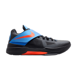 Nike: Чёрные кроссовки  Zoom KD 4