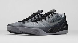 Nike: Серебристые кроссовки  Kobe 9 EM