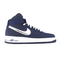 Nike: Синие кроссовки  Air Force 1 High