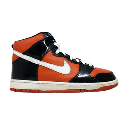 Nike: Оранжевые кроссовки  Dunk High