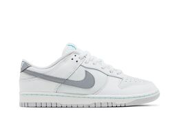 Nike: Белые кроссовки  Dunk Low SE