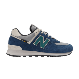 New Balance: Синие кроссовки  574