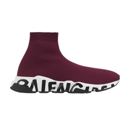 Balenciaga: Фиолетовые кроссовки  Speed Trainer